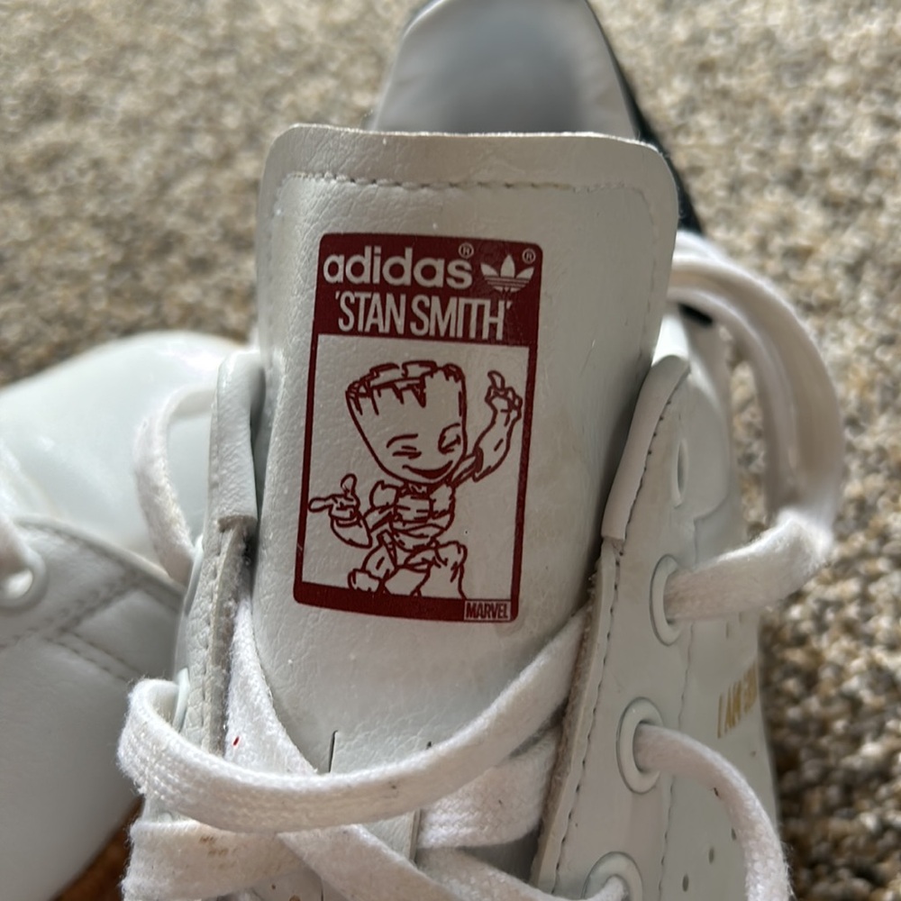 Like new adidas I am Groot! Tennis shoes - Picture 2 of 6